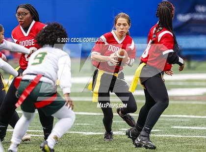 Thumbnail 2 in Lithia Springs vs. Dodge County (GHSA 5A-6A Championship) photogallery.