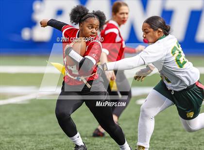 Thumbnail 2 in Lithia Springs vs. Dodge County (GHSA 5A-6A Championship) photogallery.
