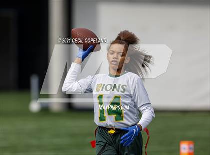 Thumbnail 3 in Lithia Springs vs. Dodge County (GHSA 5A-6A Championship) photogallery.