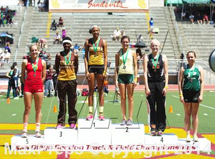 Thumbnail 1 in CIF San Diego Section Track and Field Championships (Girls Events) photogallery.