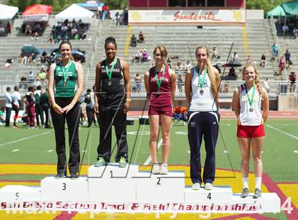 Thumbnail 3 in CIF San Diego Section Track and Field Championships (Girls Events) photogallery.
