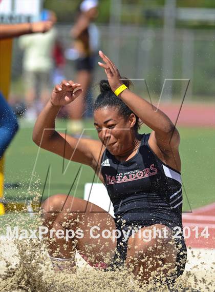 Thumbnail 3 in CIF San Diego Section Track and Field Championships (Girls Events) photogallery.