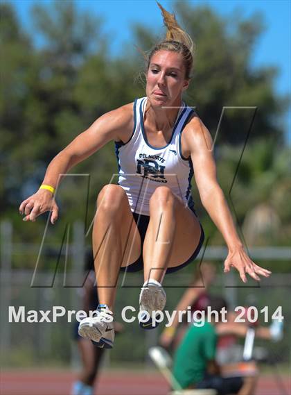 Thumbnail 2 in CIF San Diego Section Track and Field Championships (Girls Events) photogallery.