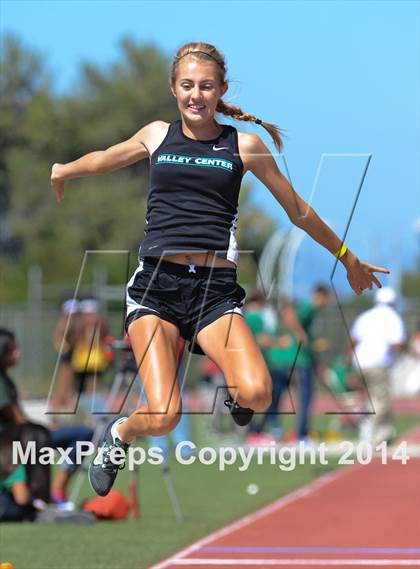 Thumbnail 3 in CIF San Diego Section Track and Field Championships (Girls Events) photogallery.