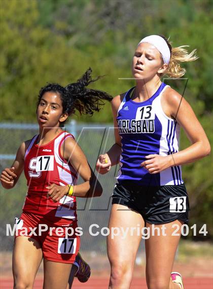 Thumbnail 2 in CIF San Diego Section Track and Field Championships (Girls Events) photogallery.