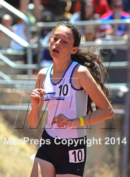 Thumbnail 2 in CIF San Diego Section Track and Field Championships (Girls Events) photogallery.