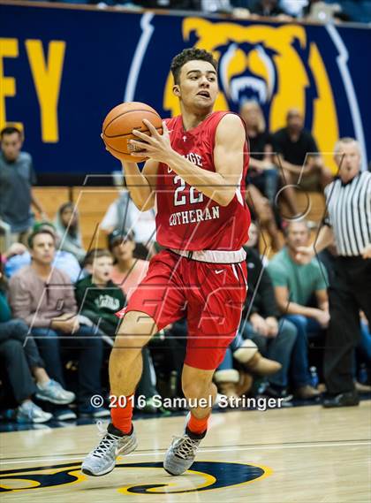Thumbnail 1 in Orange Lutheran vs. De La Salle (MaxPreps MLK Classic) photogallery.