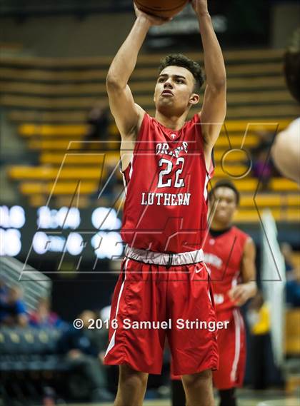 Thumbnail 3 in Orange Lutheran vs. De La Salle (MaxPreps MLK Classic) photogallery.
