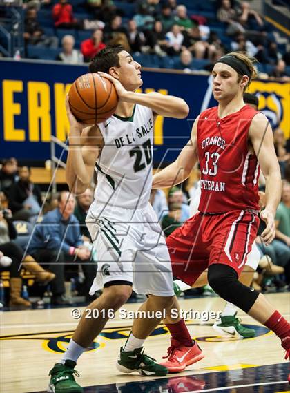Thumbnail 1 in Orange Lutheran vs. De La Salle (MaxPreps MLK Classic) photogallery.
