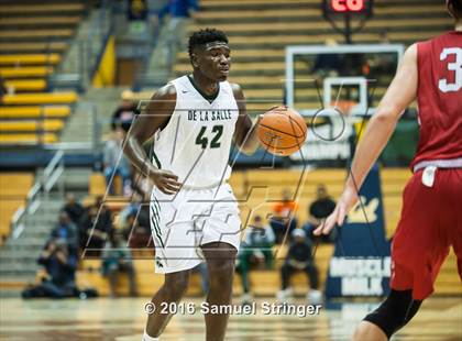Thumbnail 2 in Orange Lutheran vs. De La Salle (MaxPreps MLK Classic) photogallery.