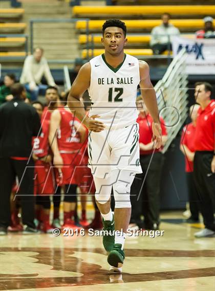 Thumbnail 1 in Orange Lutheran vs. De La Salle (MaxPreps MLK Classic) photogallery.