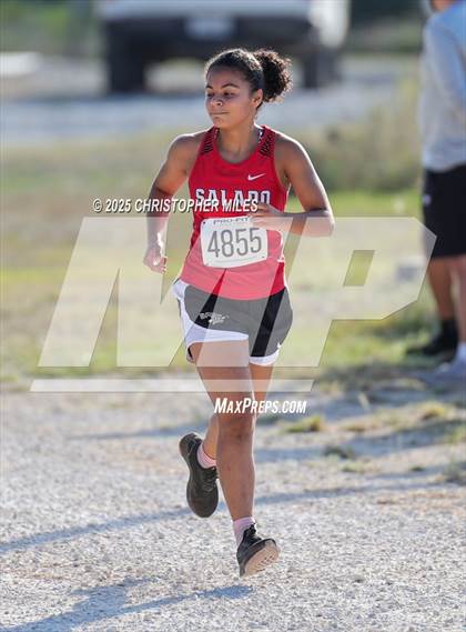 Thumbnail 3 in JV: UIL 4A Cross Country District 24 Qualifier photogallery.