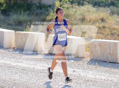 Thumbnail 3 in JV: UIL 4A Cross Country District 24 Qualifier photogallery.