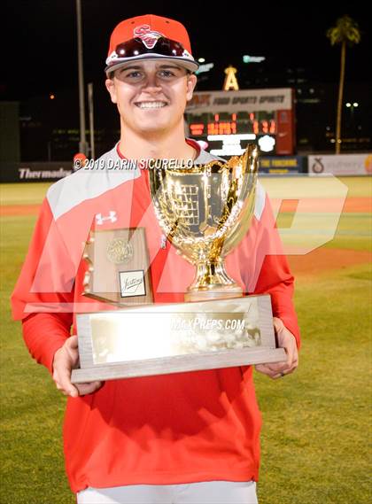 Thumbnail 2 in Scottsdale Christian Academy vs Morenci (AIA 2A Championship Awards) photogallery.