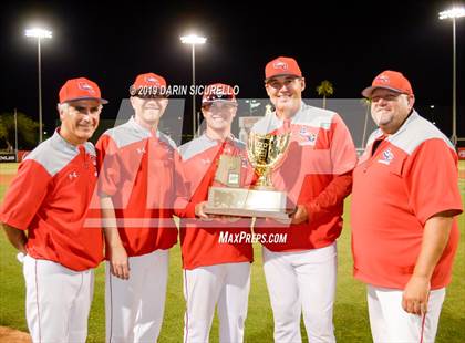 Thumbnail 3 in Scottsdale Christian Academy vs Morenci (AIA 2A Championship Awards) photogallery.