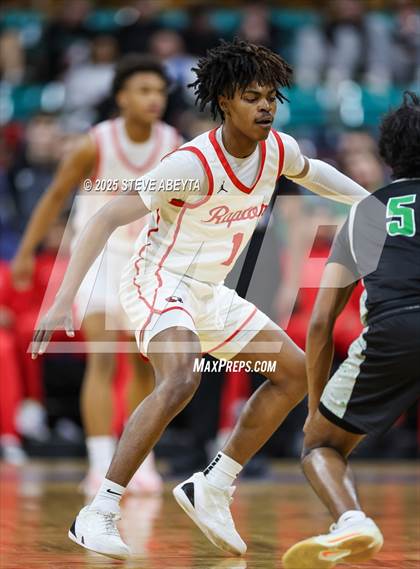 Thumbnail 2 in ThunderRidge vs. Eaglecrest (CHSAA 6A Great 8) photogallery.