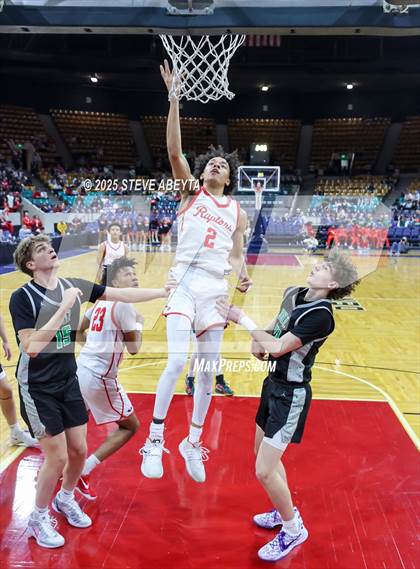 Thumbnail 1 in ThunderRidge vs. Eaglecrest (CHSAA 6A Great 8) photogallery.