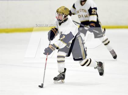 Thumbnail 2 in Ridgefield @ Notre Dame-Fairfield (Carrano Cup Quarterfinal) photogallery.