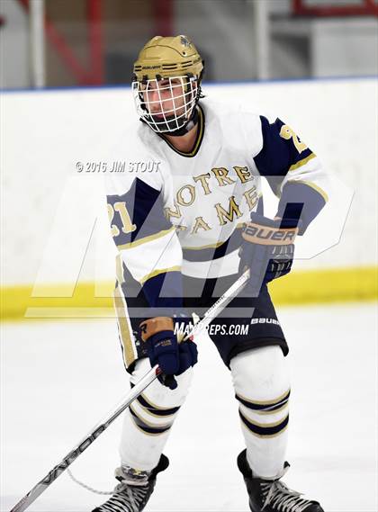 Thumbnail 3 in Ridgefield @ Notre Dame-Fairfield (Carrano Cup Quarterfinal) photogallery.