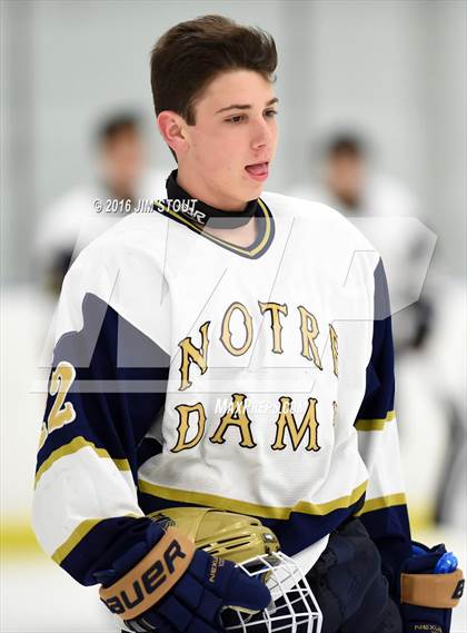 Thumbnail 3 in Ridgefield @ Notre Dame-Fairfield (Carrano Cup Quarterfinal) photogallery.
