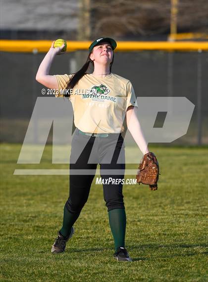 Thumbnail 2 in Notre Dame @ Hixson (Scrimmage) photogallery.