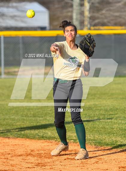 Thumbnail 2 in Notre Dame @ Hixson (Scrimmage) photogallery.