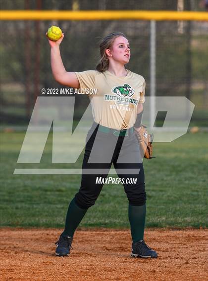 Thumbnail 1 in Notre Dame @ Hixson (Scrimmage) photogallery.