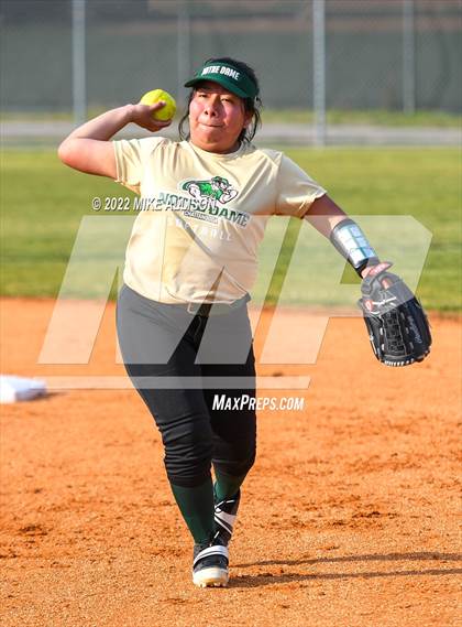 Thumbnail 3 in Notre Dame @ Hixson (Scrimmage) photogallery.