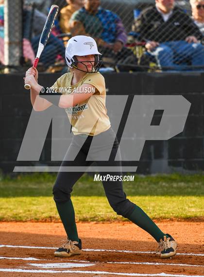 Thumbnail 2 in Notre Dame @ Hixson (Scrimmage) photogallery.