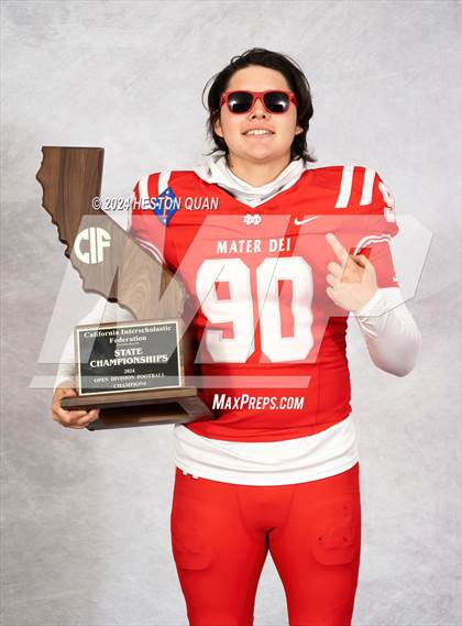 Thumbnail 1 in Mater Dei (CIF State Open Champions) photogallery.