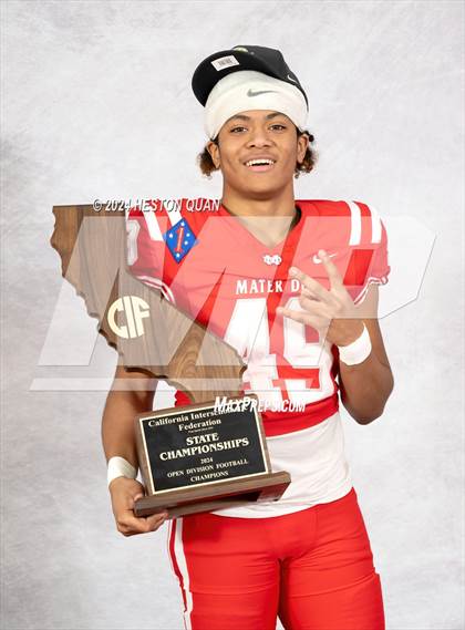 Thumbnail 1 in Mater Dei (CIF State Open Champions) photogallery.