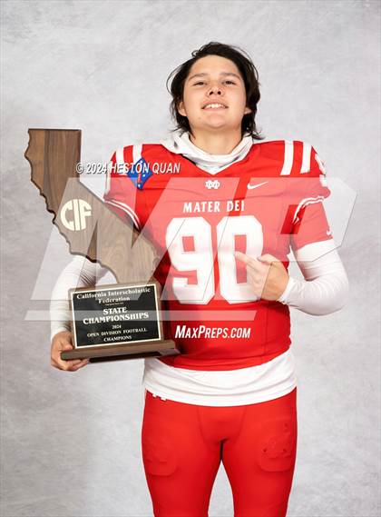 Thumbnail 2 in Mater Dei (CIF State Open Champions) photogallery.
