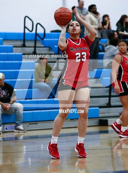 Thumbnail 3 in Brentwood School vs Westchester (Riptide GBB Showcase) photogallery.