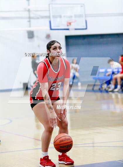 Thumbnail 1 in Brentwood School vs Westchester (Riptide GBB Showcase) photogallery.