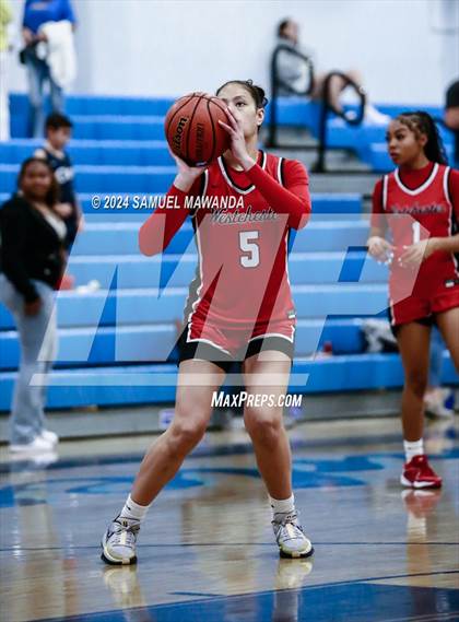 Thumbnail 1 in Brentwood School vs Westchester (Riptide GBB Showcase) photogallery.