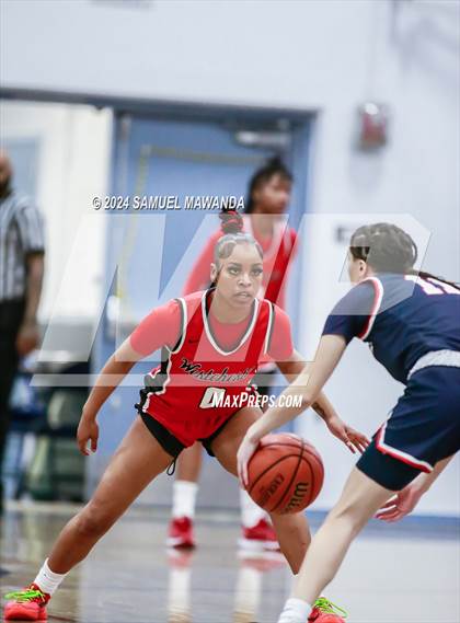 Thumbnail 3 in Brentwood School vs Westchester (Riptide GBB Showcase) photogallery.