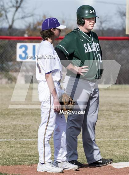 Thumbnail 3 in Cross Plains vs Santo (Gorman Tournament) photogallery.
