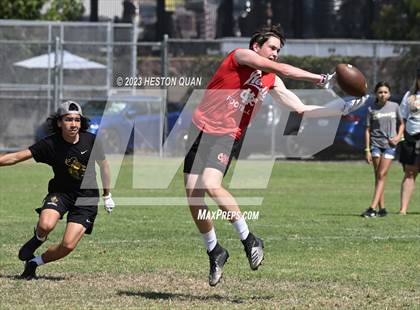 Thumbnail 2 in Whittier Christian vs. Ontario Christian (Ocean View Seahawk Classic) photogallery.