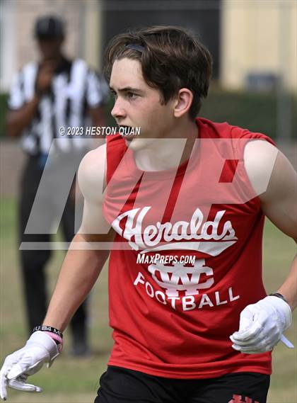 Thumbnail 1 in Whittier Christian vs. Ontario Christian (Ocean View Seahawk Classic) photogallery.