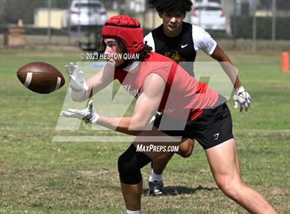 Thumbnail 3 in Whittier Christian vs. Ontario Christian (Ocean View Seahawk Classic) photogallery.