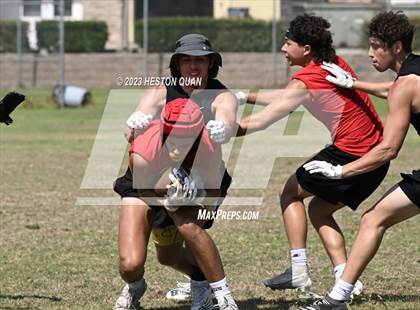 Thumbnail 2 in Whittier Christian vs. Ontario Christian (Ocean View Seahawk Classic) photogallery.