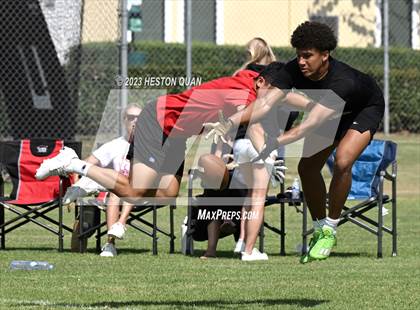 Thumbnail 2 in Whittier Christian vs. Ontario Christian (Ocean View Seahawk Classic) photogallery.