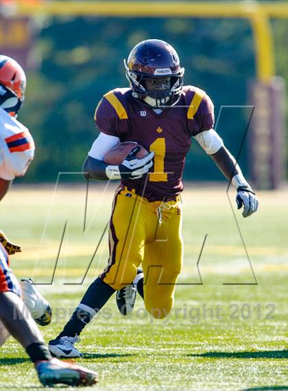 Thumbnail 1 in Evanston v Loyola Academy (IHSA Class 8A Playoffs) photogallery.