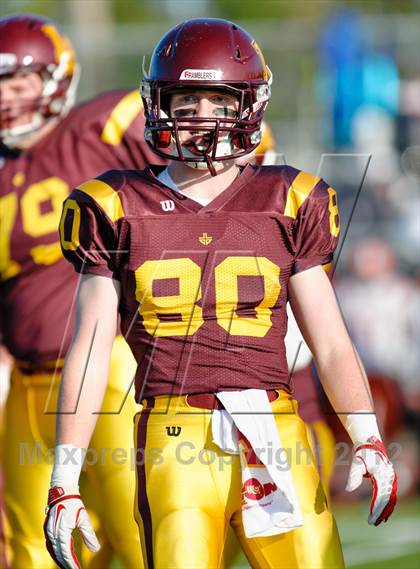 Thumbnail 3 in Evanston v Loyola Academy (IHSA Class 8A Playoffs) photogallery.