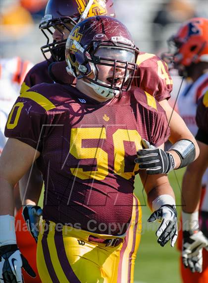 Thumbnail 2 in Evanston v Loyola Academy (IHSA Class 8A Playoffs) photogallery.
