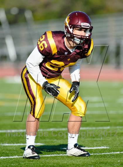 Thumbnail 3 in Evanston v Loyola Academy (IHSA Class 8A Playoffs) photogallery.