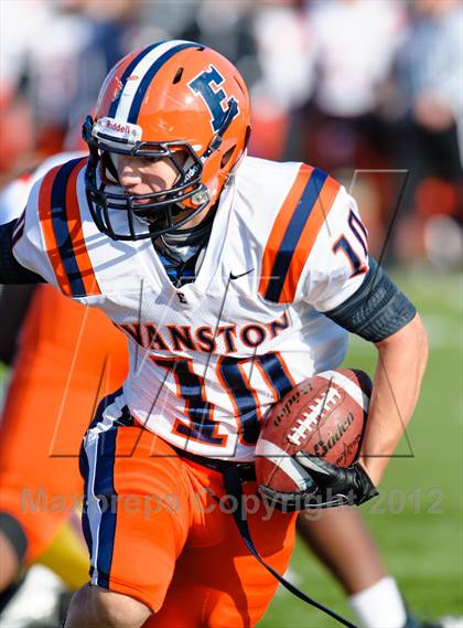 Thumbnail 3 in Evanston v Loyola Academy (IHSA Class 8A Playoffs) photogallery.