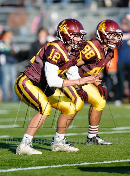 Thumbnail 3 in Evanston v Loyola Academy (IHSA Class 8A Playoffs) photogallery.