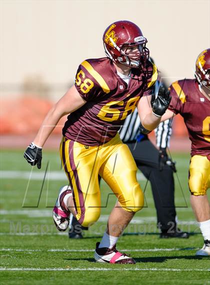 Thumbnail 3 in Evanston v Loyola Academy (IHSA Class 8A Playoffs) photogallery.