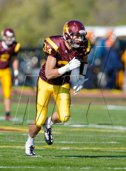Thumbnail 3 in Evanston v Loyola Academy (IHSA Class 8A Playoffs) photogallery.